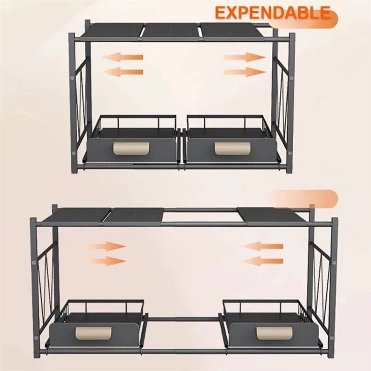 Under Kitchen Sink Pull Out Organizer price