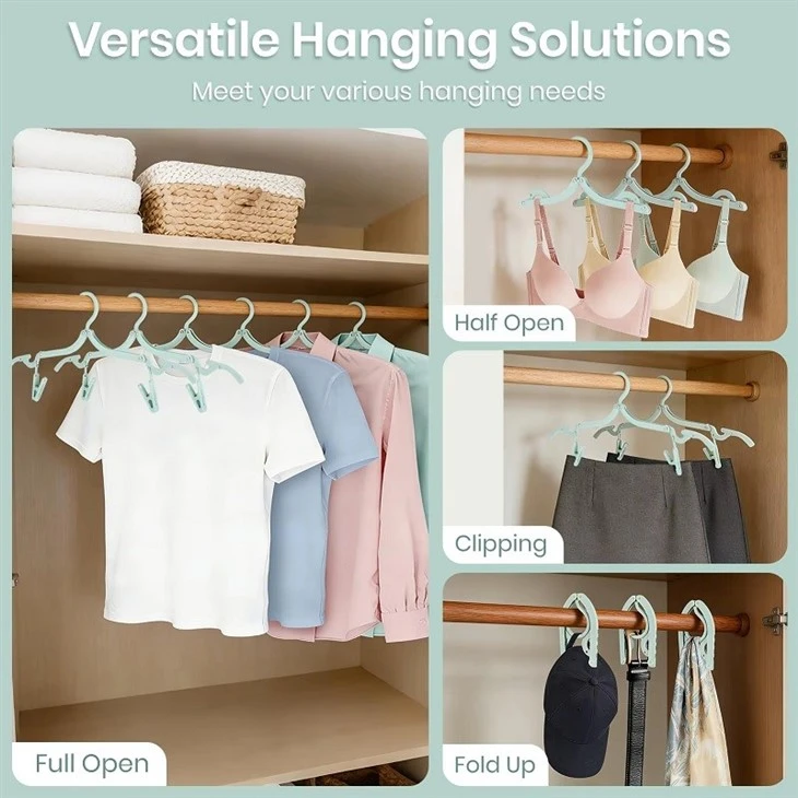 fold up travel coat hangers